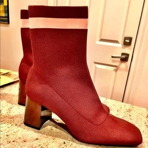 Brand new 💛crimson red booties